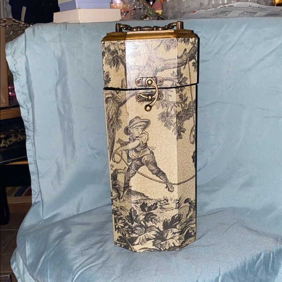 Other - BX48 Vintage Style Decorative Wine Box